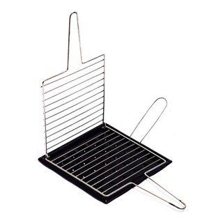 Grelha Grill Chapa Assa mais Rapido Pratico Para Fogão em Oferta na Shopee
