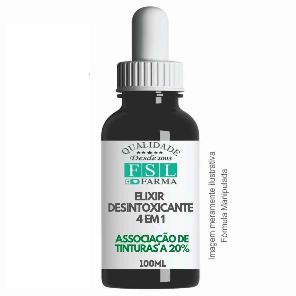 Elixir Desintoxicante - Fígado, Rins e Intestino 100ml