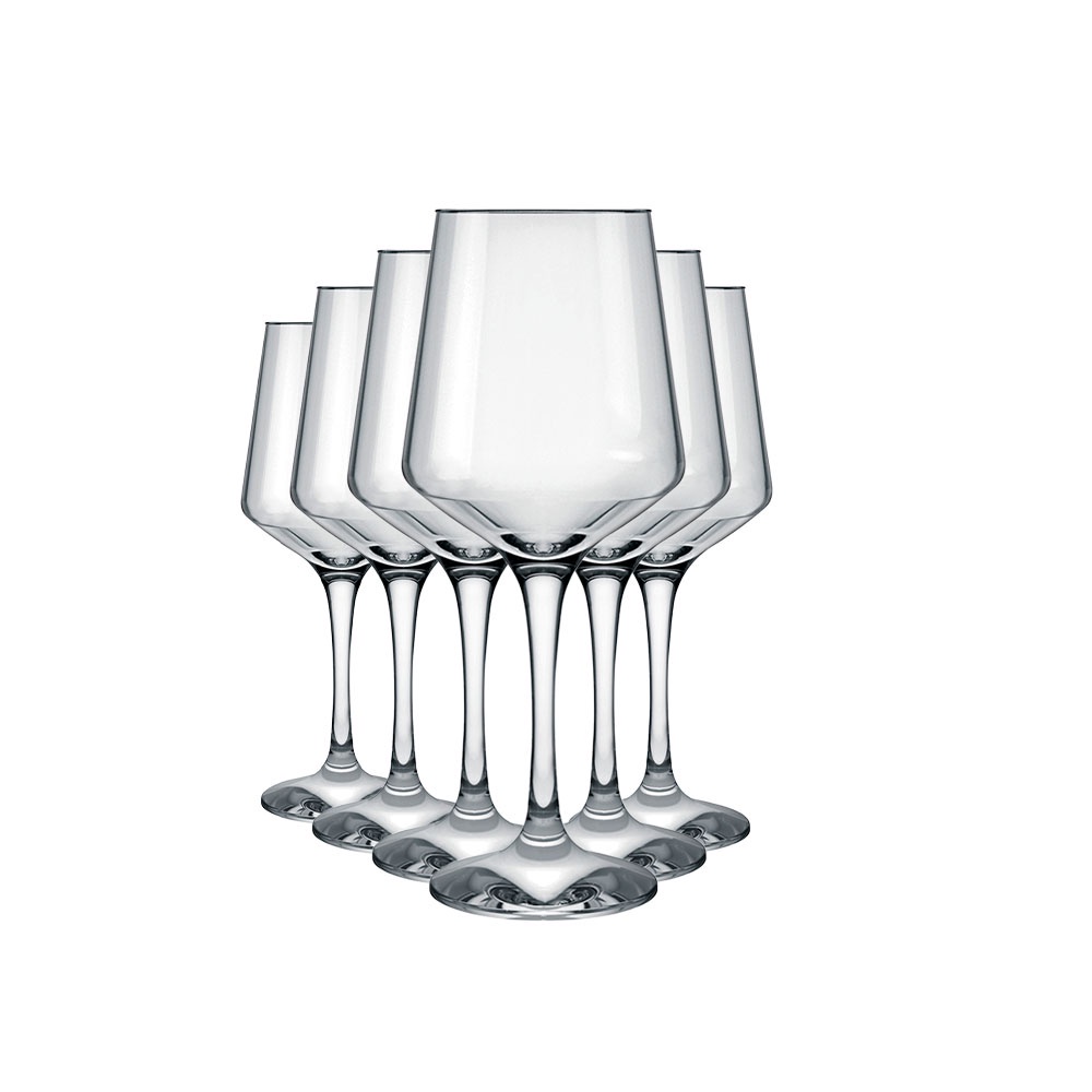 Jogo De 6 Taças Vinho Tinto Brunello 490ml Nadir