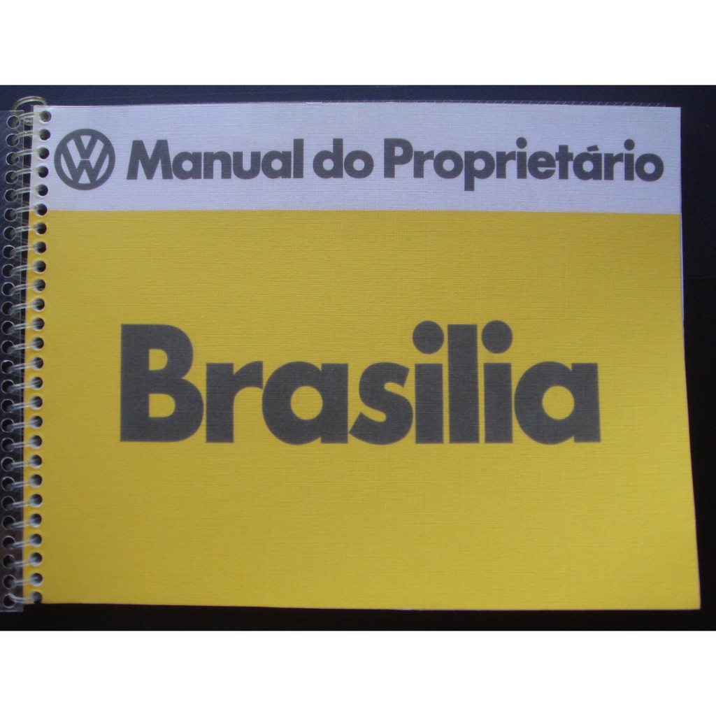 Manual Do Proprietário Brasilia 1978