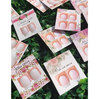 100 Cartões Filha Única ou Casadinho Nail Art