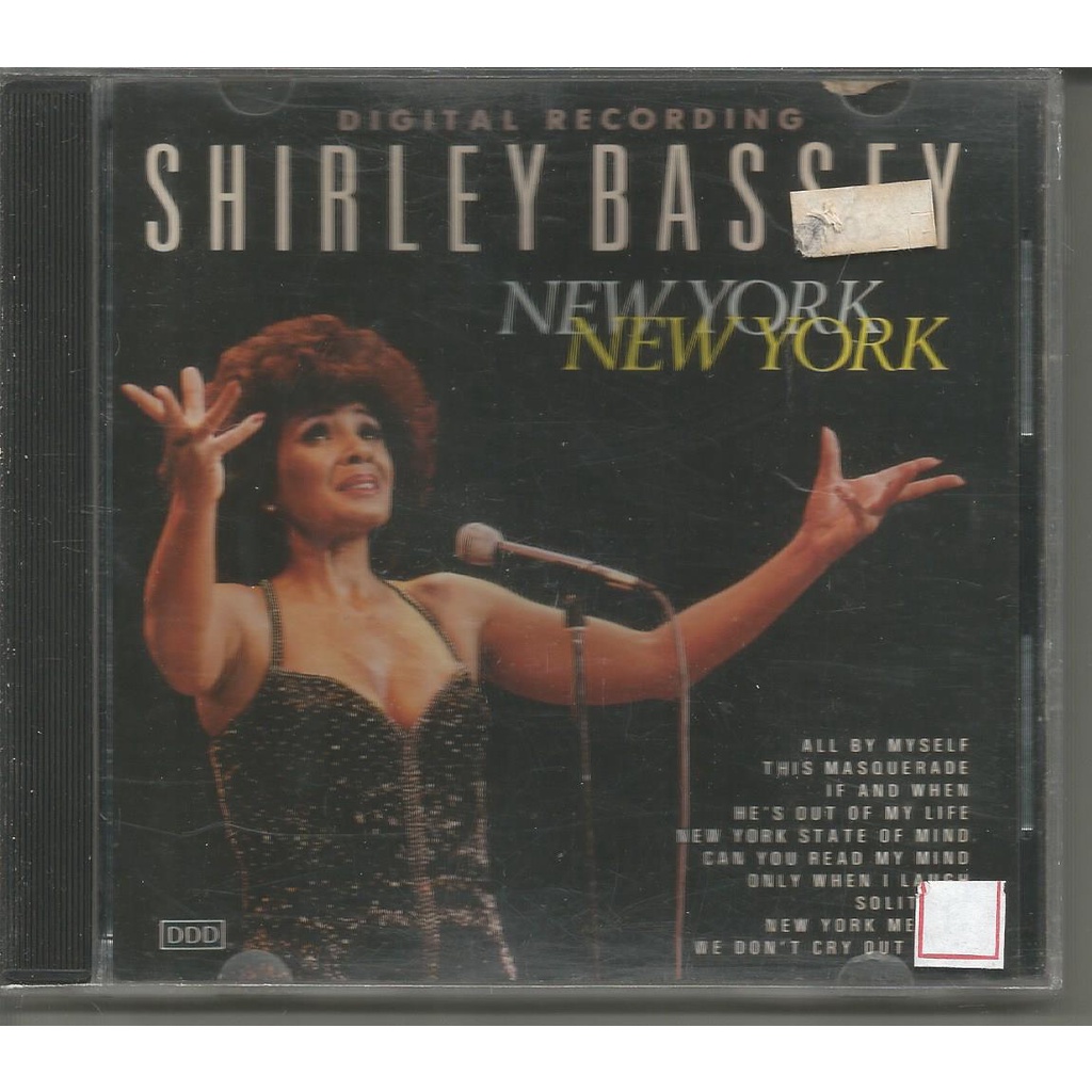 Shirley Bassey - New York, New York - CD - Tenho + 2000 Cd's