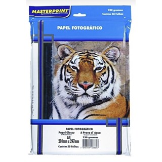 Papel Fotográfico Foto Masterprint 230 Gramas 100 Folhas em Oferta na Shopee