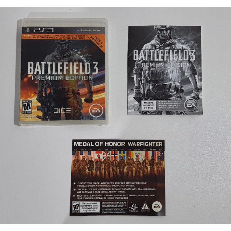 Jogo Battlefield 3 Premium Edition PS3