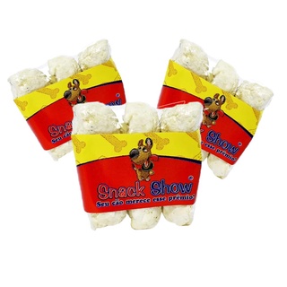 Kit Osso Cães Snack Show Prensado Natural C/9 Unidades em Oferta na Shopee