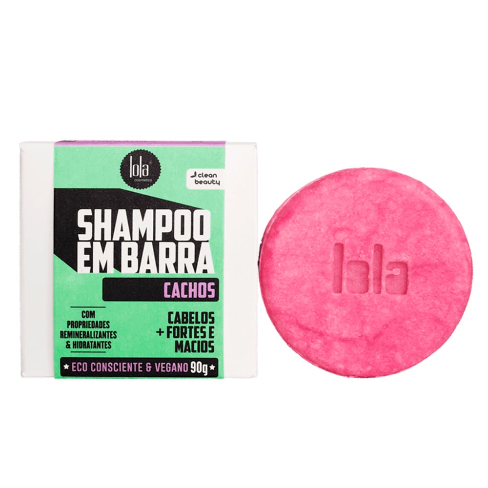 Lola Cosmetics Shampoo em Barra Cachos 90g Shopee Brasil