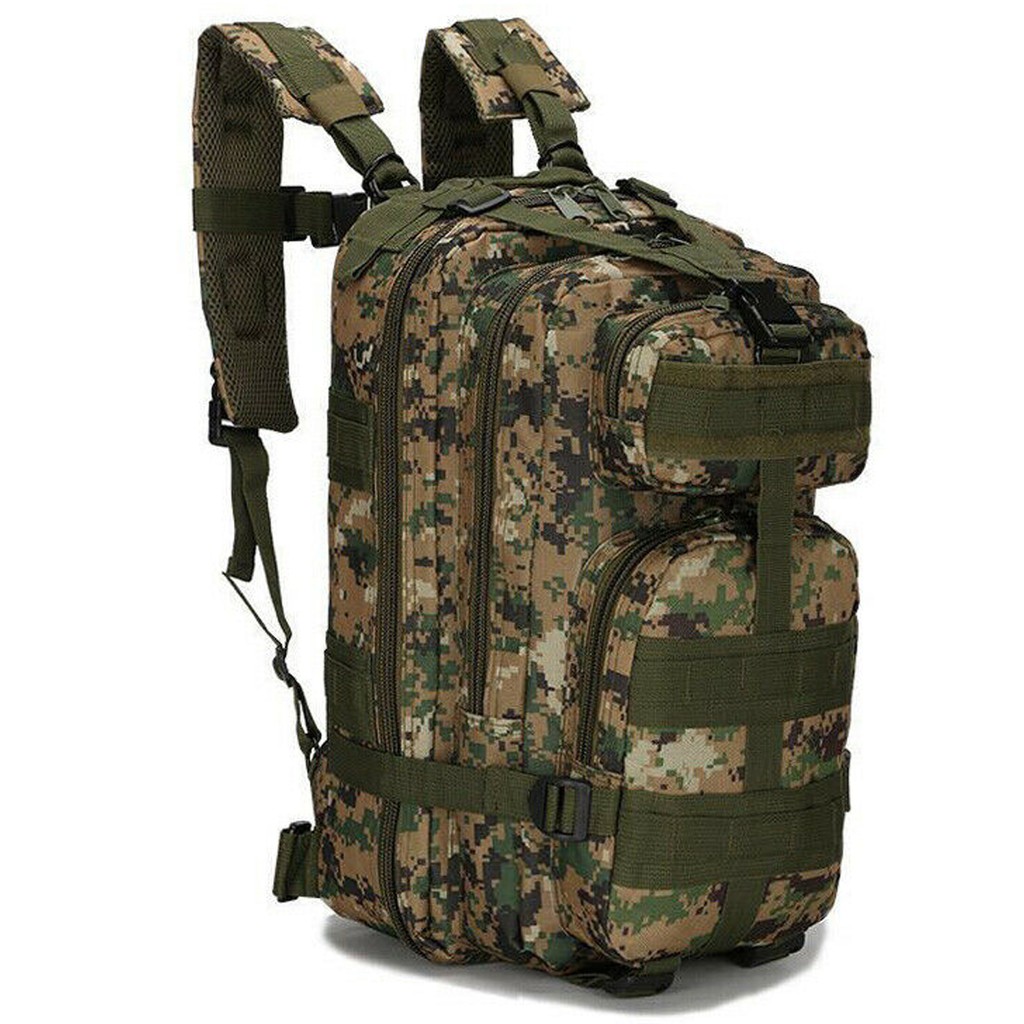 Mochila Multiuso Escolar Militar Tática Cargueira 30 Litros Verde Lorben