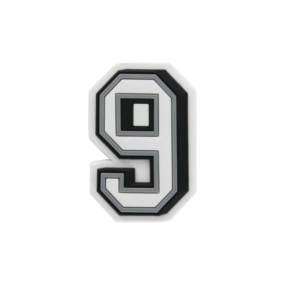 Jibbitz charm numero 9 unico