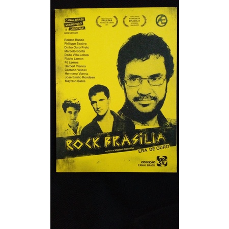 DVD Rock Brasília - Era De Ouro - Vladimir Carvalho - Documentário - Ag25