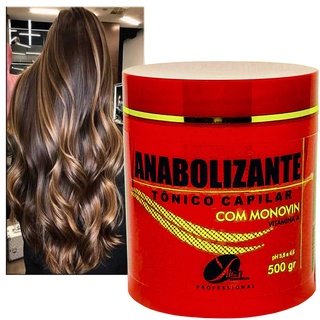 Cabelo cacheado Anabolizante capilar Original Cabelo Cresce Até 6 Cm Por Mês Hidratação E Fortificação Capilar hidrata e fortalece o cabelo Creme Original Crescer Cabelo