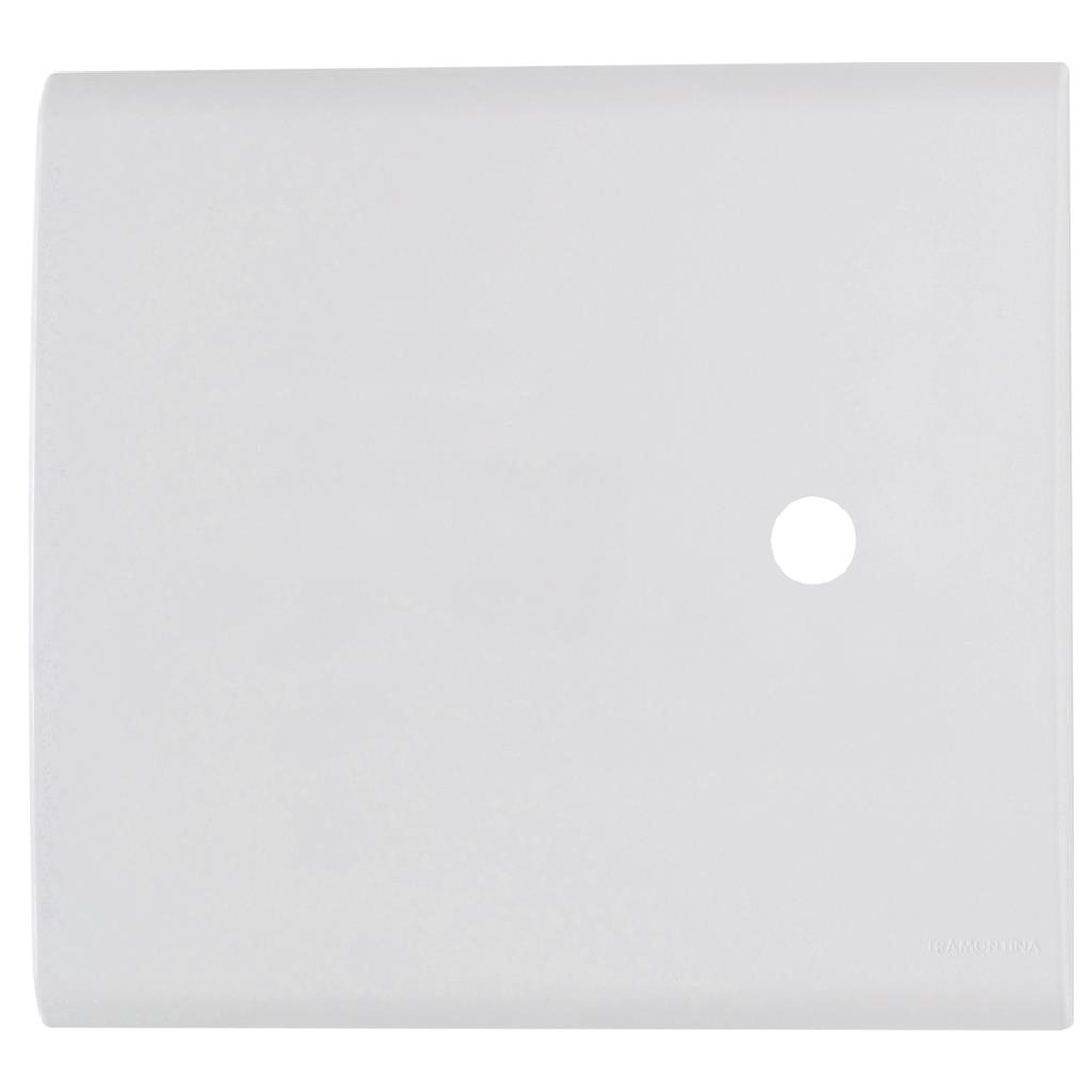 Placa Acabamento Saida de Fio Branco 4x4 Com Suporte Liz em Oferta na Shopee