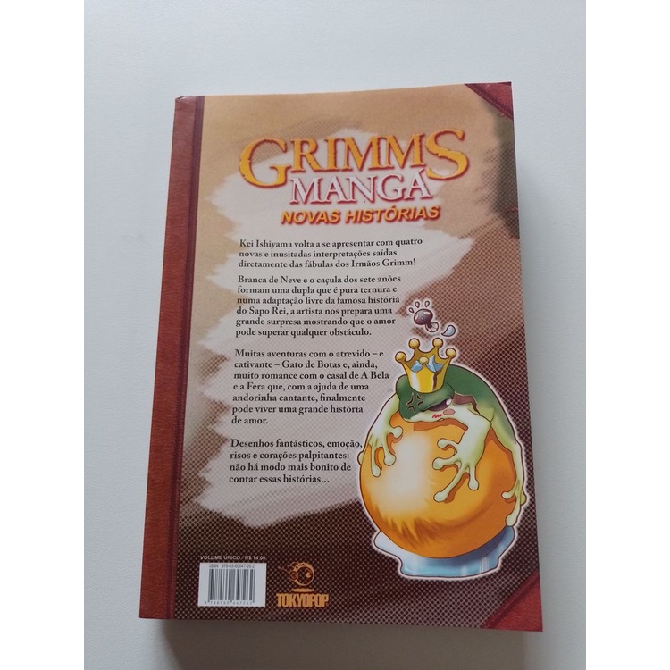 Mangá Grimms Mangá Novas Histórias Kei Ishiyama S84