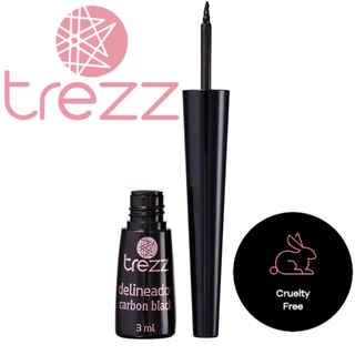 Delineador Carbon Black Trezz Hipoalergênicos Vegano