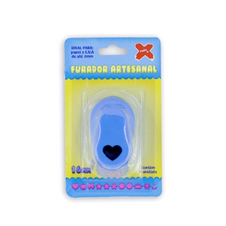 Furador Cortador Perfurador para Papel e EVA Make+ 16mm 1.6cm Coração em Oferta na Shopee