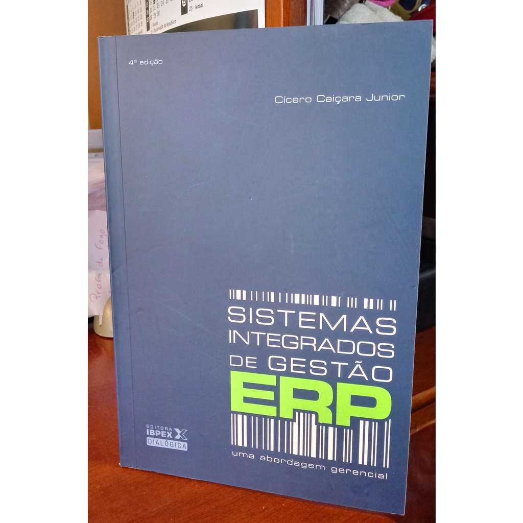 Livro Sistemas Integrados de Gestão ERP; Cícero Caiçara Junior