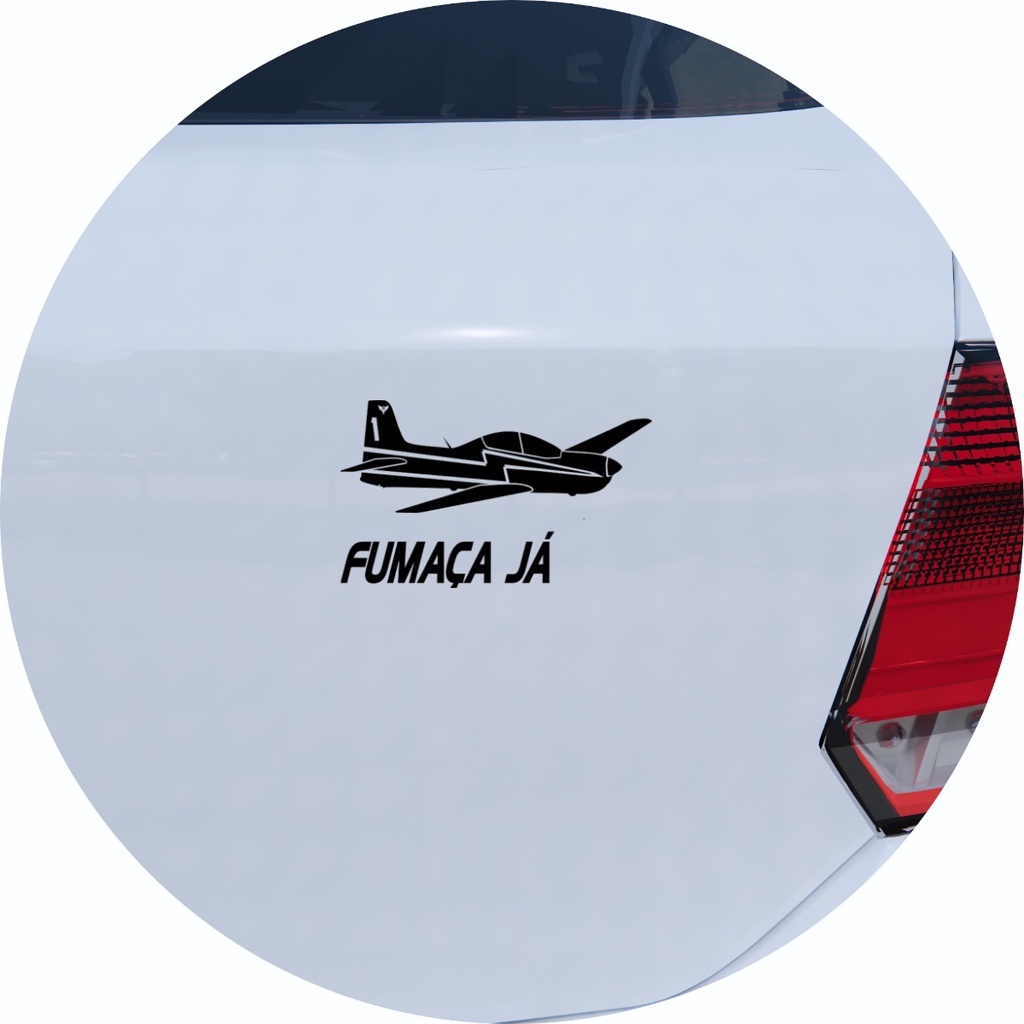 Adesivo de Carro Esquadrilha Da Fumaça Tucano Fab