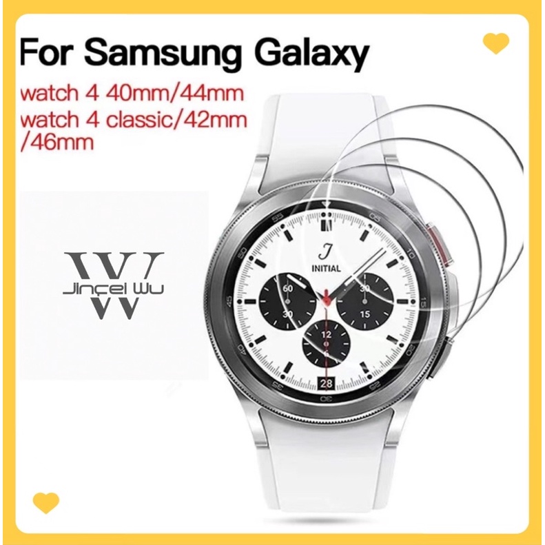 Samsung Galaxy Watch 4 40mm 44mm Classic 42mm 46mm Película de Vidro para Relógio Smartwatch watch4