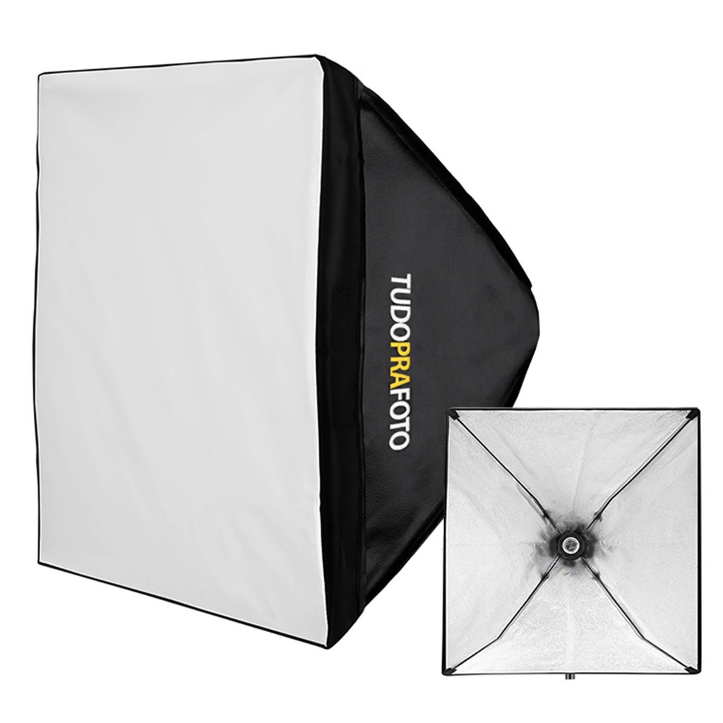 Softbox para Iluminação 60x60 E27 Tudoprafoto em Oferta na Shopee