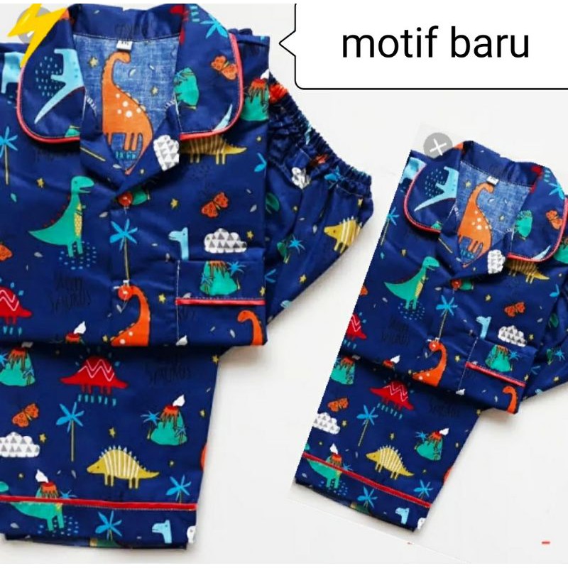 Motivo Dinossauro Infantil Pijama 1-10 Anos