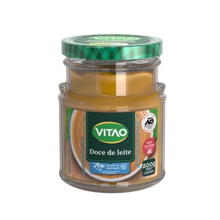 Doce de Leite Zero Açúcar 200g - Vitao em Oferta na Shopee