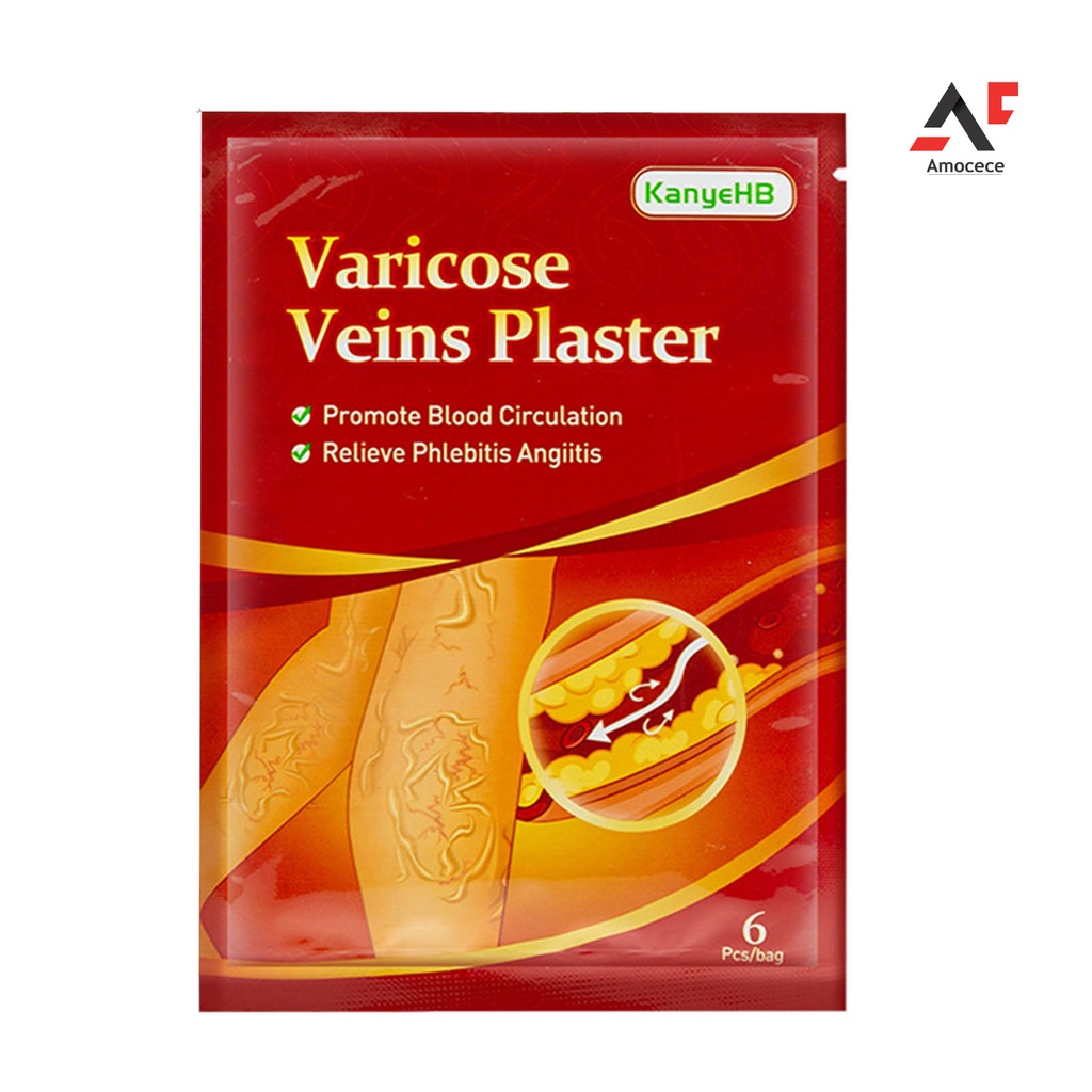 AM 6Pcs/Set Veins Ointmnet Easy to Absorb Repair Swelling Natural Extract Varicose  Vasculitis Phlebitis Spider Cream Plaster for Adult | Shopee Brasil