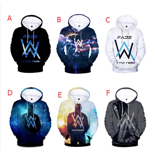 alan walker blusa de frio