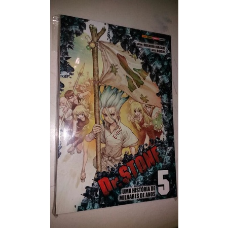 Manga Dr Stone Volume 5 Shopee Brasil