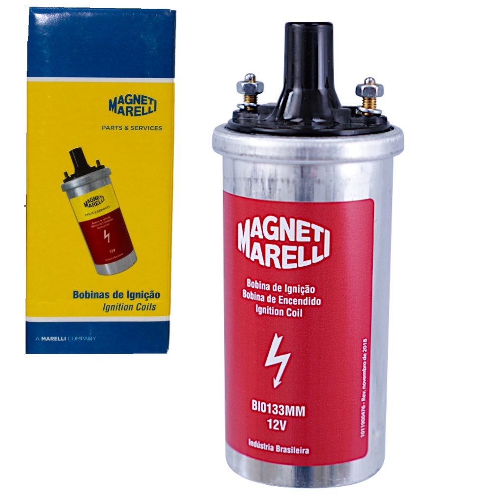 Bobina Ignição Uno 1.3 1.5 1.6 83 84 85 86 87 88 89 90 91 Sem Pino