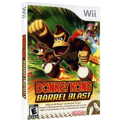 Jogo Nintendo wii Donkey Kong - Barrel Blast