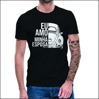 Camiseta De Fusca Carros Antigo Volkswagen Vintage Tecido de Algodão