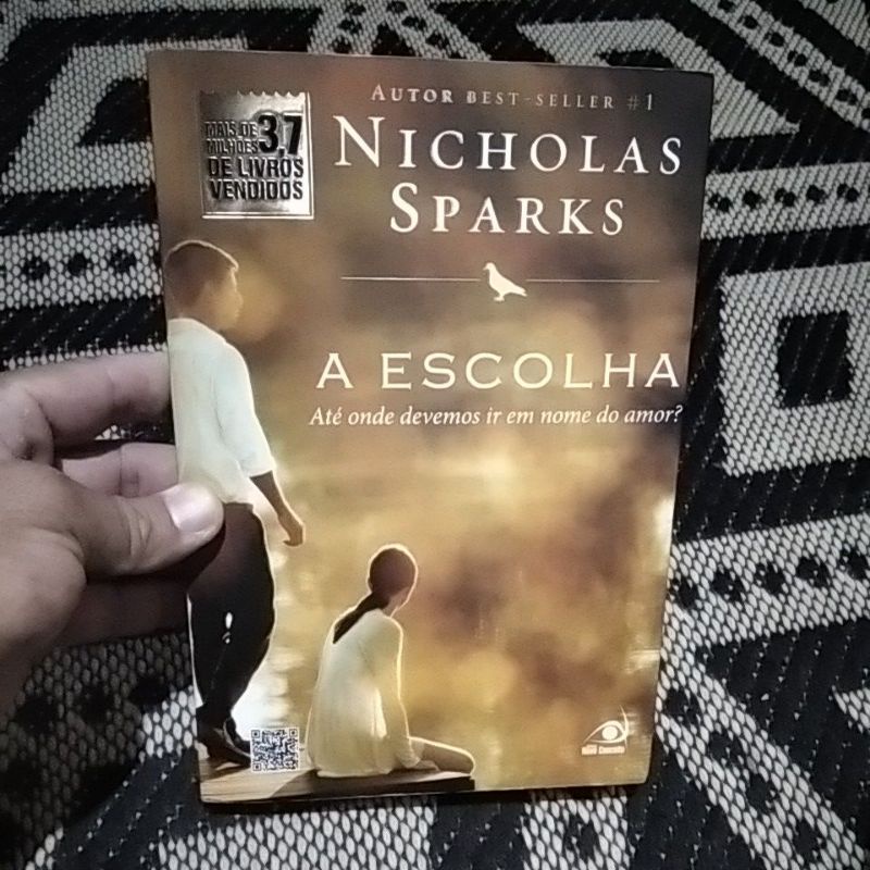 Livro A Escolha Nicholas Sparks Shopee Brasil