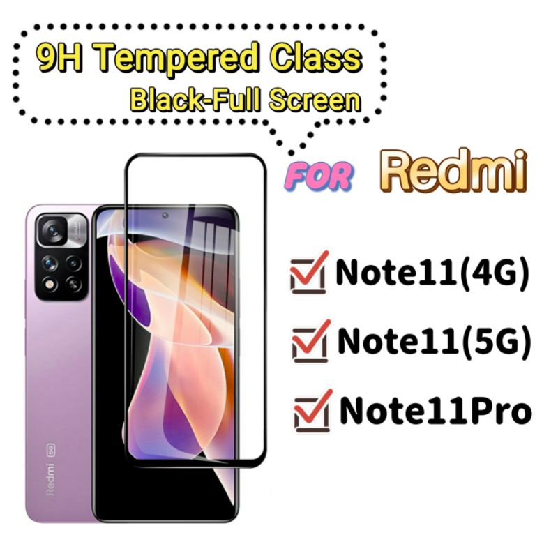 Película Vidro Temperado 3D/9D Xiaomi Redmi Note 11 Pro Not 11 5g Note11 Not11 4G 11s em Oferta na Shopee