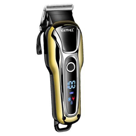 Máquina de Cortar Cabelo sem Fio Turbo Profissional Kemei: Onde Comprar | BuscaProdutos