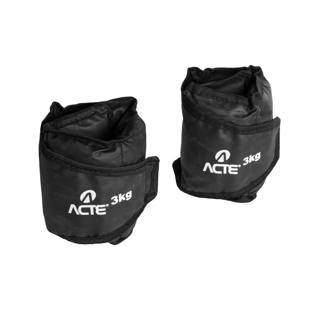 Par Caneleiras 3kg Bagum T302 Preto Acte - Sports & Outdoors