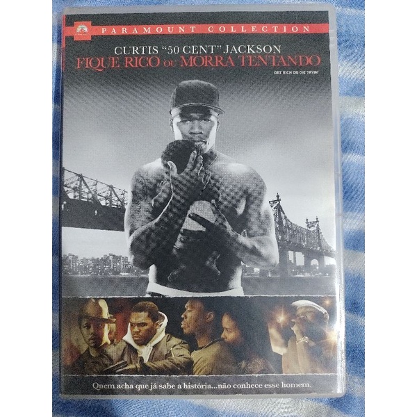 Dvd Fique rico ou morra tentando (50 Cent) Shopee Brasil