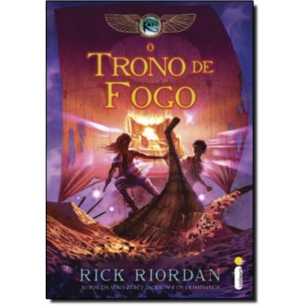 Livro - Cronicas Dos Kane, As - Vol. 2 - O Trono De Fogo