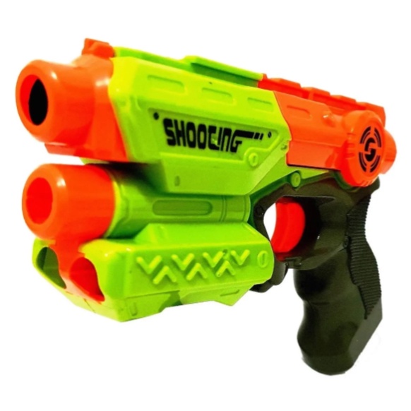 Brinquedo Lança Dardos De Plástico Shooting Gun