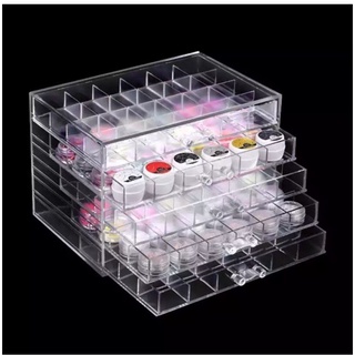 Organizador 120 Acrílico Porta Glitter Para Nail Art