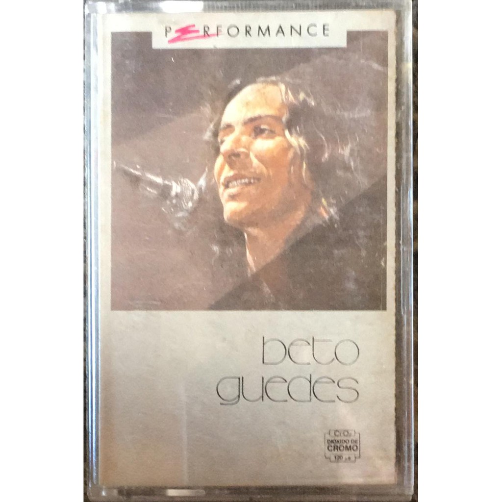 Fita K7 Beto Guedes-performance-1989 Emi