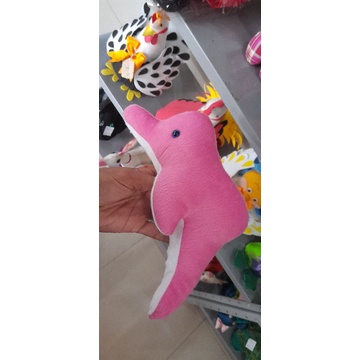 Boto de Pelúcia Brinquedo da Amazônia artesanal lembrança de alter