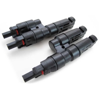 Conector Mc4 Painel Solar Tipo Y Paralelo Par Macho + Femea