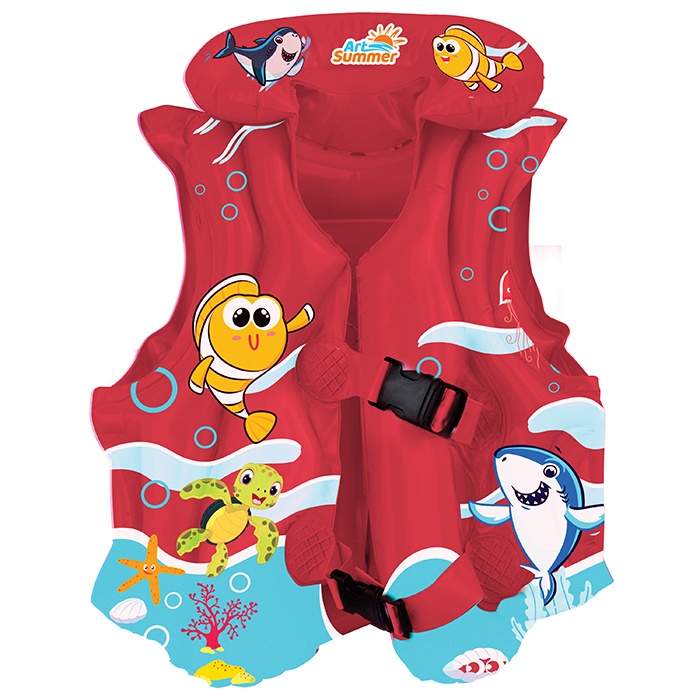 Colete Inflável Salva Vidas Infantil para Piscinas Acessório de Verão Personagens em Oferta na Shopee