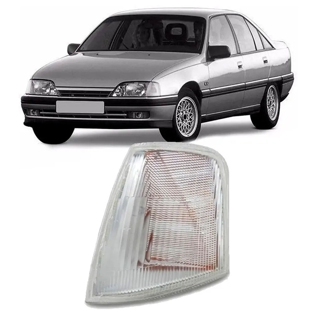 Lanterna Dianteira Pisca Seta Sinaleira Gm Omega 1992 1993 1994 1995 1996 1997 1998 e Suprema Cristal