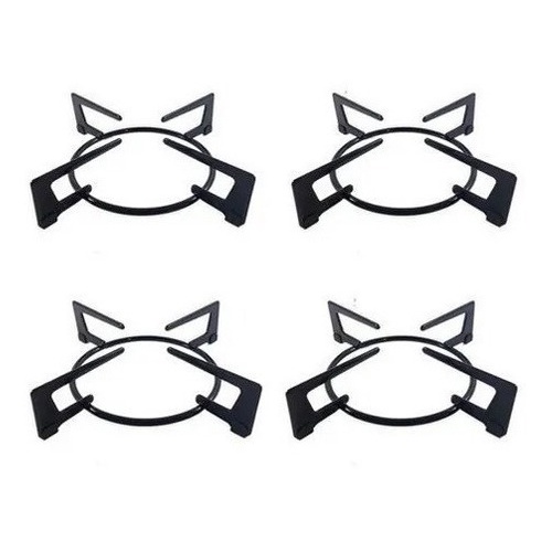 Kit 4 Trempe Grelha Grade Peças Fogão Cooktop Continental