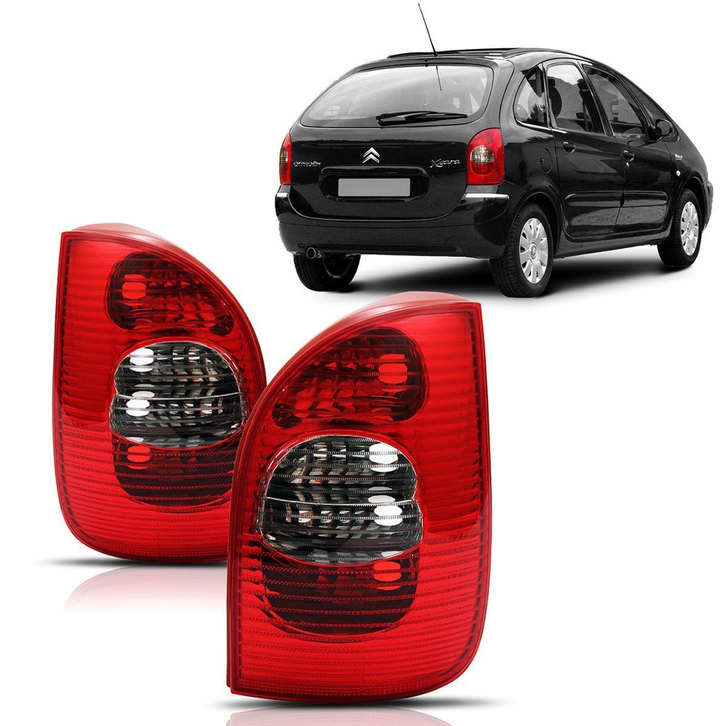 Par Lanterna Xsara Picasso 99 2000 2001 2002 2003 Fumê em Oferta na Shopee