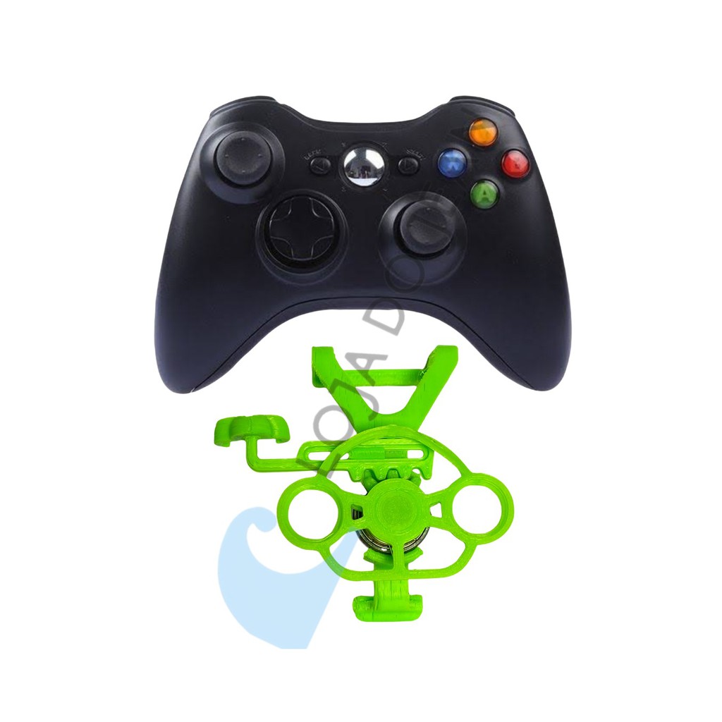 Mini Volante Controle Xbox 360 Jogos De Corrida Forza VERDE NEON Envio Imediato Pronta Entrega