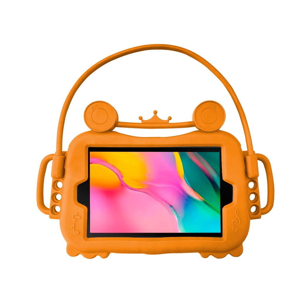 Capa Capinha Infantil Galaxy Tab A T290 T295 Tablet 8 Polegadas Kids Alça Suporte Veicular Silicone