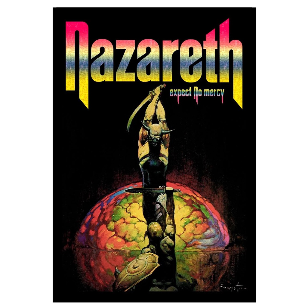 Backpatch Nazareth - Expect no Mercy - 28 x 20 cm