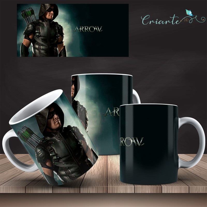 Caneca Porcelana Coleção Arrow #05