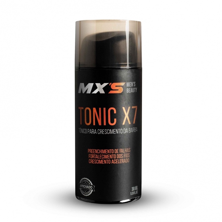 Blend Tonic X7 - Para Crescer Barba - 30 Dias de Uso - Maximus Mens